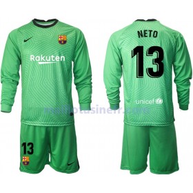 Maillot de Foot FC Barcelone Norberto Neto 13 Gardien 2020-21 Manches Longues V001 - Enfant
